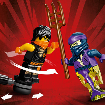 LEGO® NINJAGO® - Hősi harci készlet - Cole vs Kísértetharcos (71733)