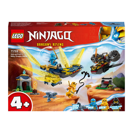 LEGO® NINJAGO® - Nya és Arin csatája a kis sárkány ellen (71798)