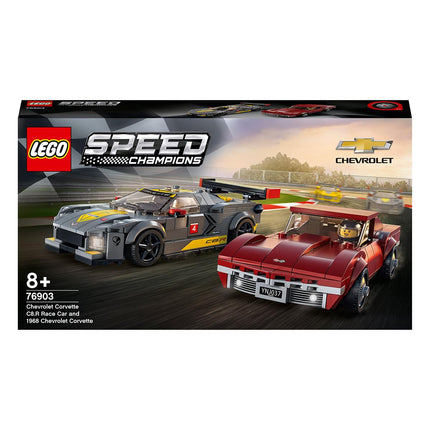 LEGO® Speed Champions - Chevrolet Corvette C8.R Race Car és 1968 Chevrole (76903)