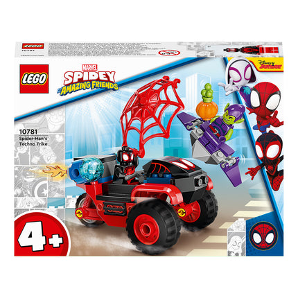 LEGO® Spider-Man - Miles Morales: Pókember Techno Trike háromkerekűje (10781)