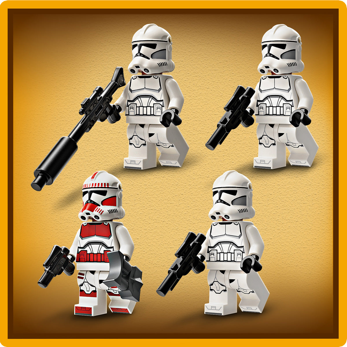 LEGO® Star Wars™ - Bojni komplet: klonirani vojnik™ i bojni droid™ (75372)
