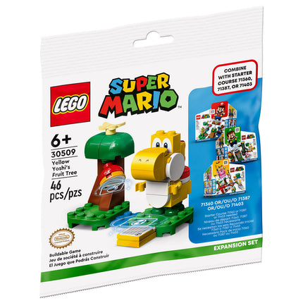 LEGO® Super Mario™ - Sárga Yoshi gyümölcsfája kiegészítő szett (30509)