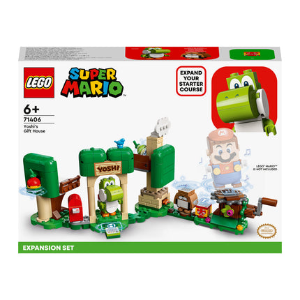 LEGO® Super Mario™ - Yoshi ajándékháza kiegészítő szett (71406)