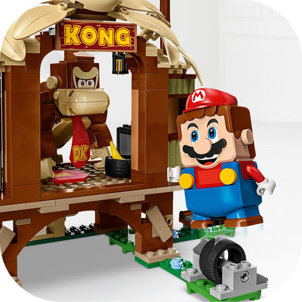 LEGO® Super Mario™ - Donkey Kong lombháza kiegészítő szett (71424)