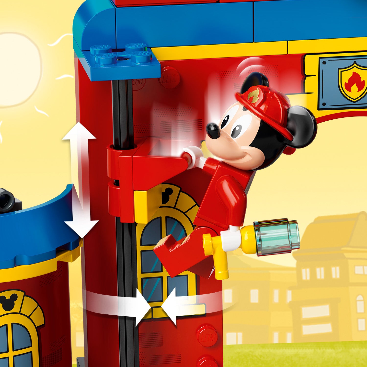 Vatrogasna postaja i kamion Mickeyja i prijatelji