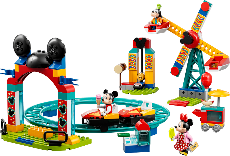Mickey, Minnie i Šiljo u zabavnom parku