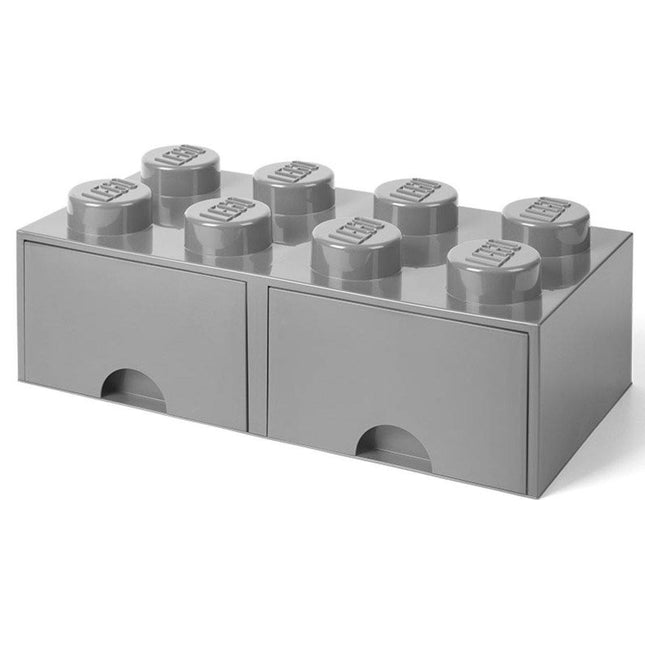 Spremnik 8 s dvije ladice - sivi - LEGO® Store Hrvatska