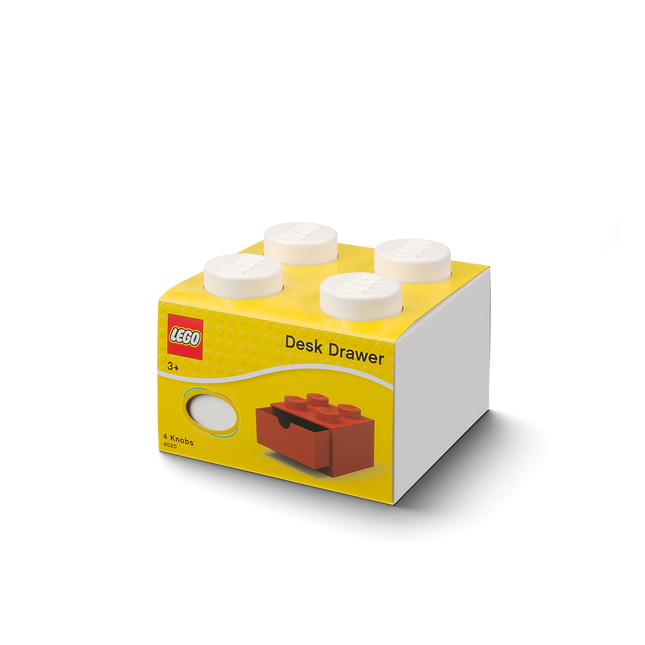 Spremnik 4 s ladicom - bijeli