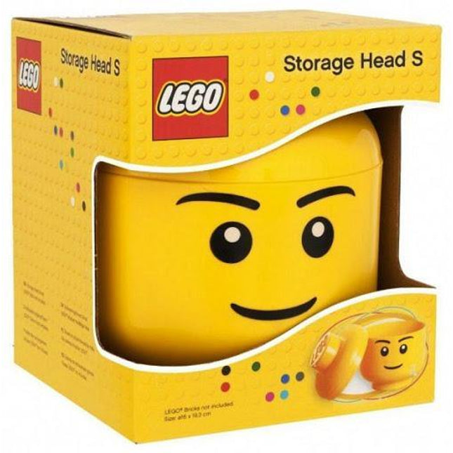 Spremnik glava - dečko (S) - LEGO® Store Hrvatska