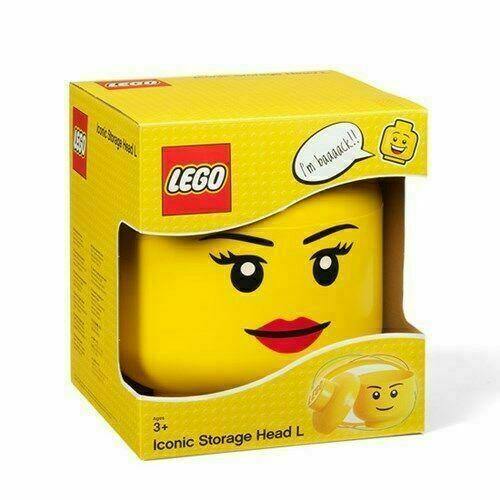 Spremnik glava - djevojka (L) - LEGO® Store Hrvatska