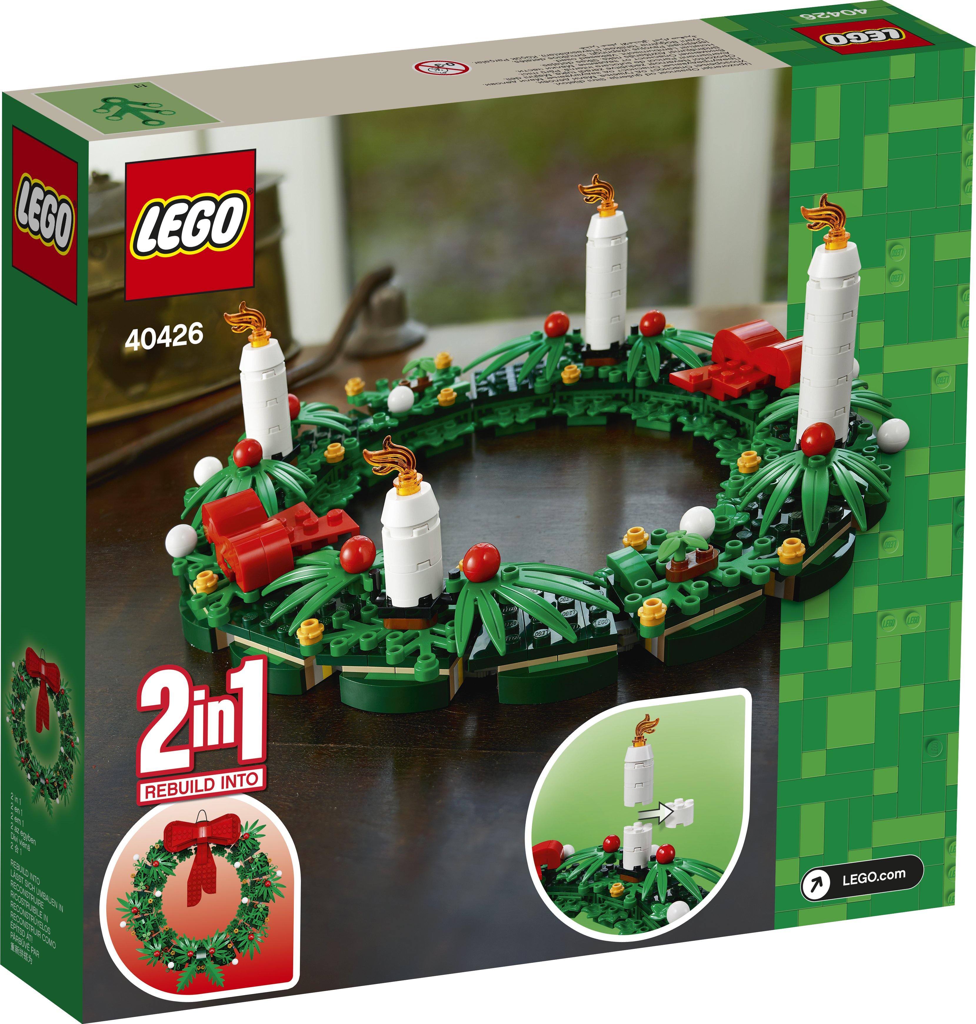 Božićni vijenac 2 u 1 - LEGO® Store Hrvatska