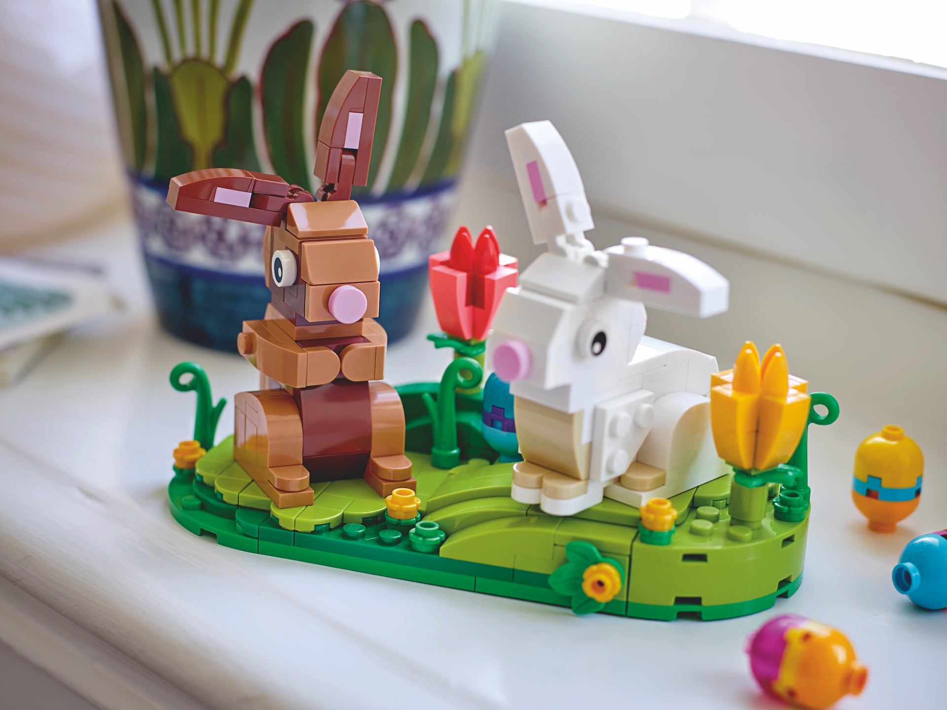 Easter Rabbits Display