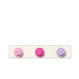 Zidne vješalice (tamno ružičasta, svjetlo ružičasta, ljubičasta)