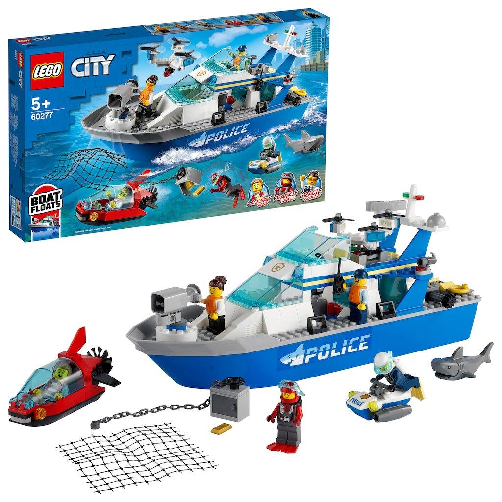 Policijski patrolni čamac - LEGO® Store Hrvatska