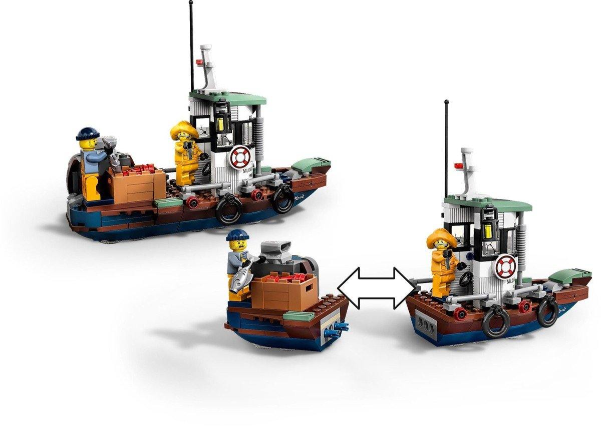 Olupina broda za lov na škampe - LEGO® Store Hrvatska