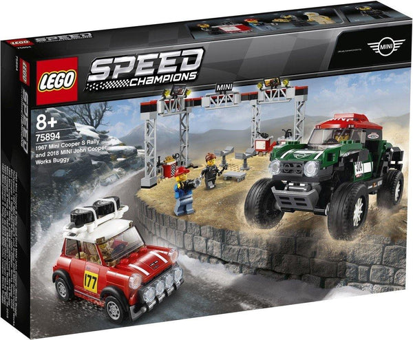 1967 Mini Cooper S Rally i 2018 MINI John Cooper - LEGO® Store Hrvatska