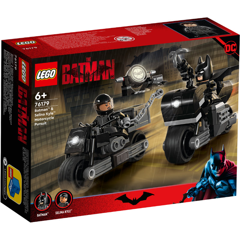 Batman™ i Selina Kyle™ u potjeri na motociklima