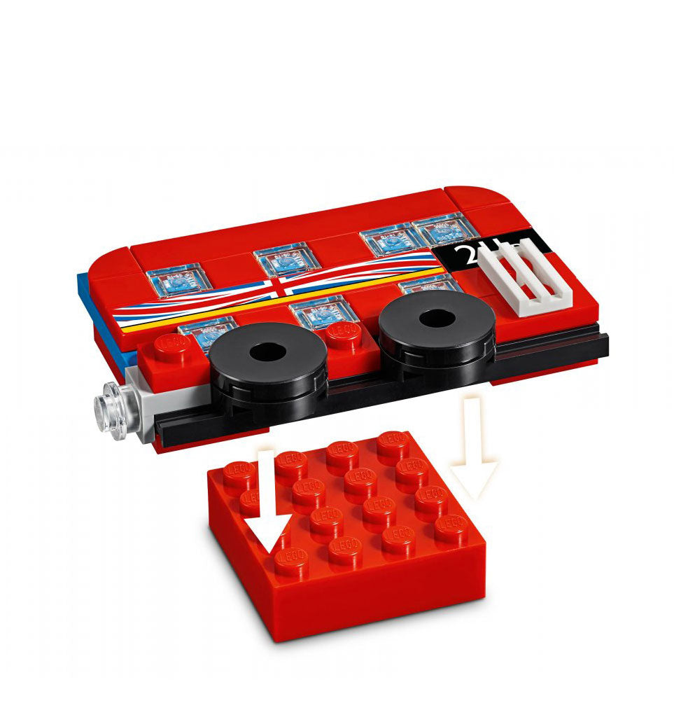 LEGO® magnet- Londonski dvokatni autobus