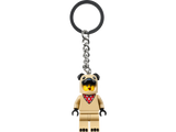 Privjesak za ključeve - Figurica u kostimu francuskog buldoga